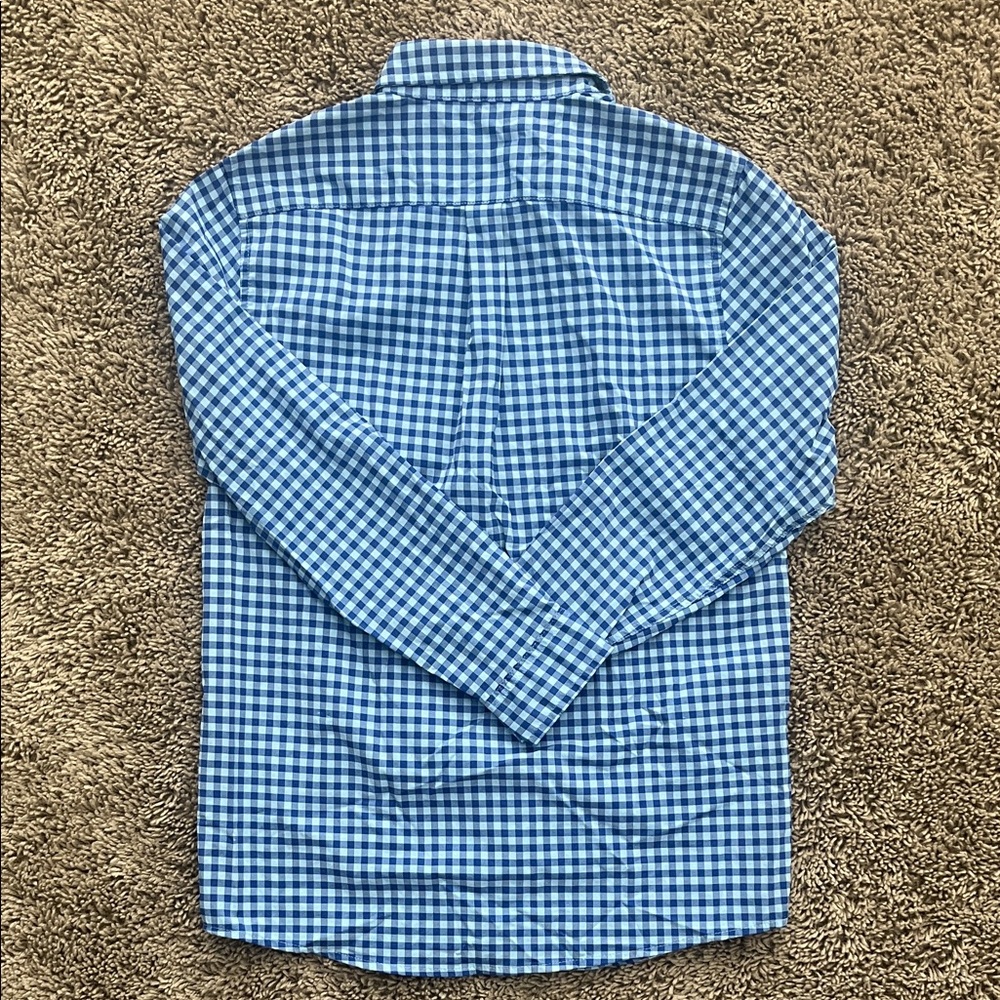 Vineyard Vines Performance Button Up Shirt - Size 8/10 - Picture 3 of 3